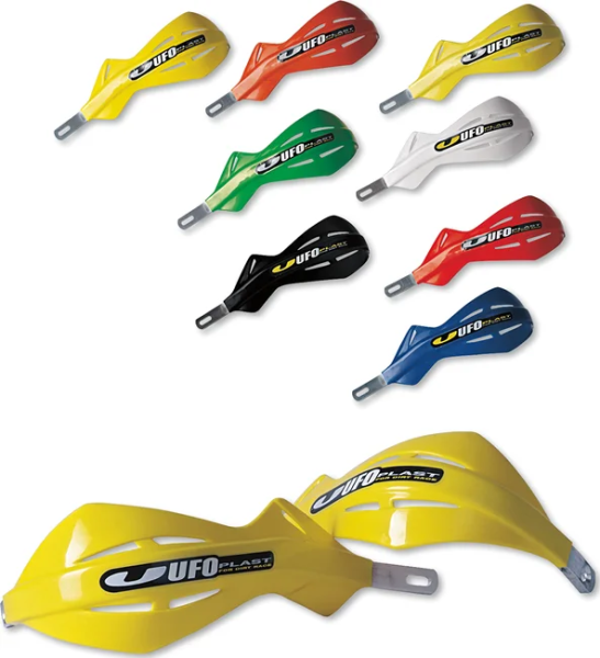 Handguards With Aluminum Insert For 7/8(r) Handlebars Yellow, 3, nordicamoto.ro