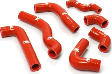 Set de furtunuri pentru radiator, roșu, 1, nordicamoto.ro