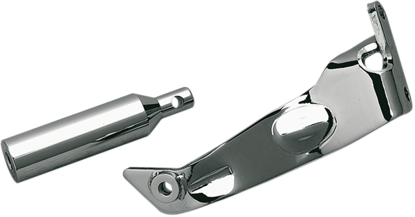 Forward Controls/floorboard Mounting Brackets Silver, 2, nordicamoto.ro