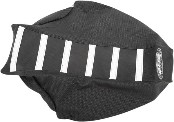 6-rib Gripper Seat Cover Black, 2, nordicamoto.ro
