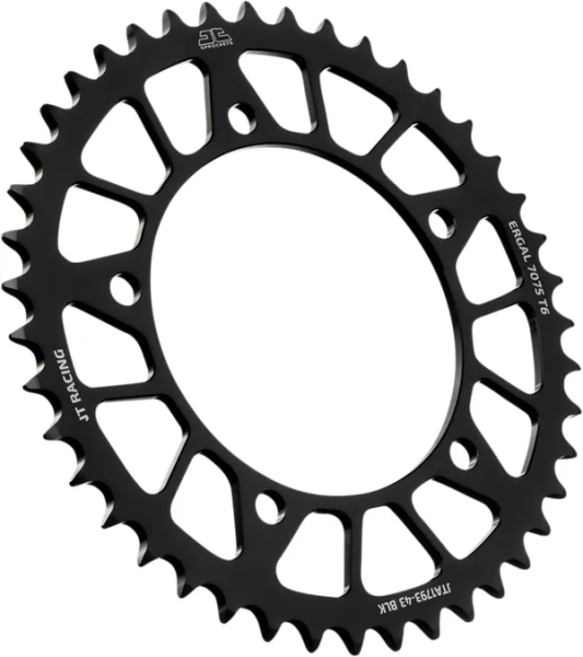 JT SPROCKETS Racelite Aluminum Rear Sprocket Black 
