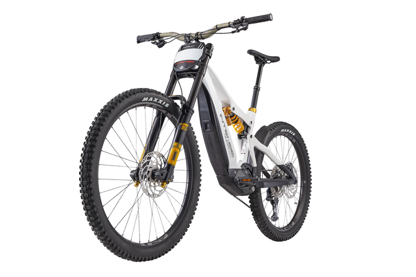 Tazer Mx Carbon E-bike - Pro Build White L/XL-0