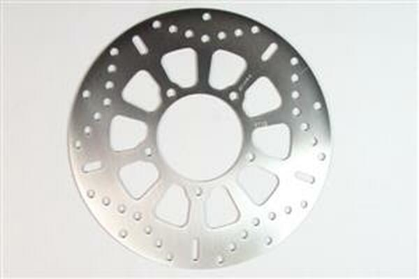 Round D-series Scooter Brake Rotor Silver, Stainless Steel, 1, nordicamoto.ro