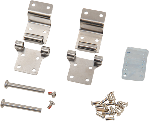 Tour-pak® Hardware Hinge Kit Silver, 1, nordicamoto.ro