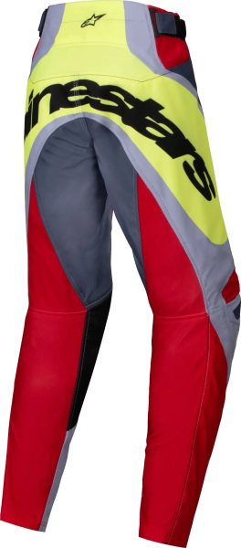 Pantaloni Copii Alpinestars Racer Melt Gray/Red-0
