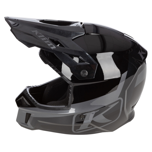 F3 Helmet ECE Icon White - Monument Gray-1