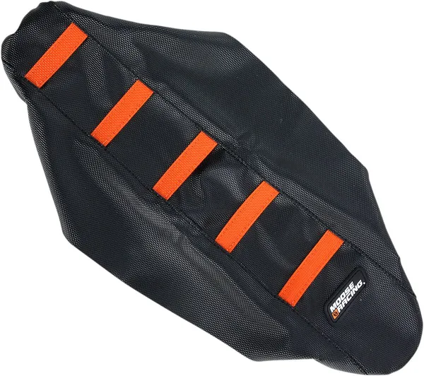 MOOSE RACING Seat Cover Ribbed Ktm Or Black 