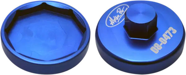 Fork Cap Socket Blue