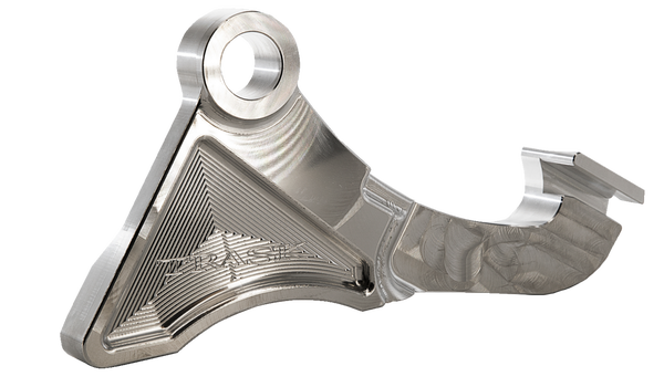 Assault Series Radial Caliper Mount Raw, Silver, 2, nordicamoto.ro