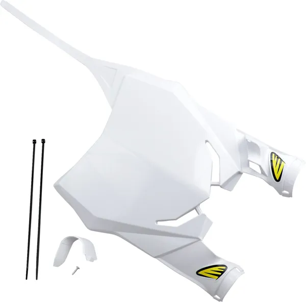 Stadium Number Plate White-0