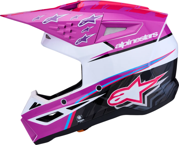 Casca Alpinestars SM3 Falcon Mov/Alb/Roz XS, 3, nordicamoto.ro