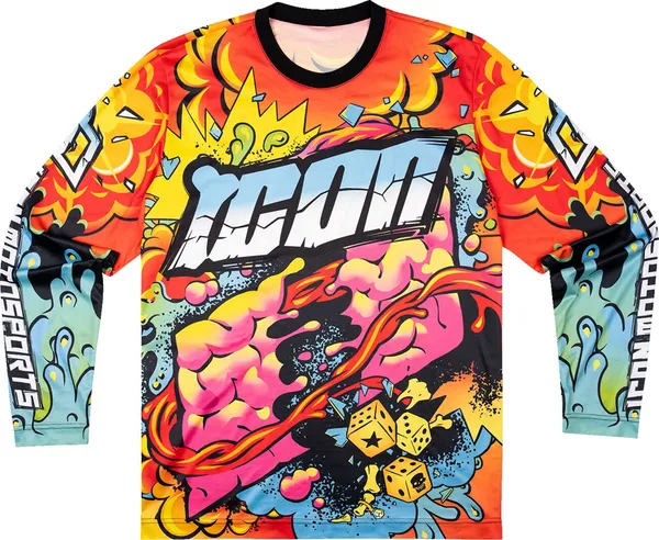 ICON Scatterbrain Jersey Yellow, Orange -2