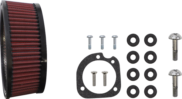 Air Stinger Air Cleaner Kit Silver, 3, nordicamoto.ro