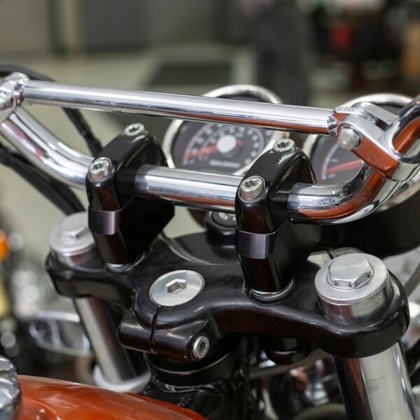 Handlebar Risers Black, 2, nordicamoto.ro