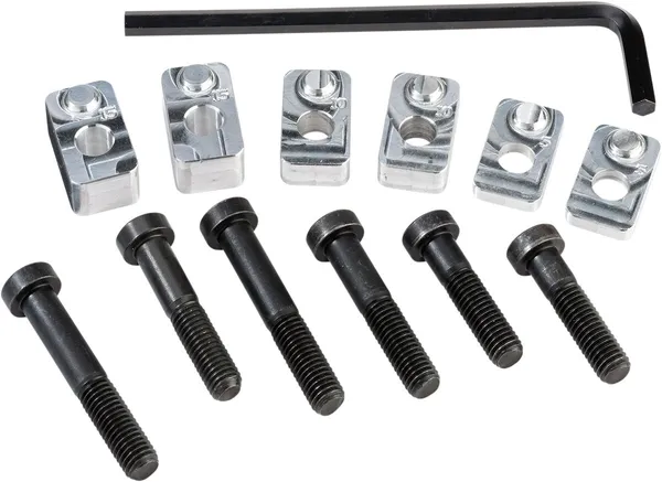 MOOSE RACING Handlebar Riser Kit Silver 