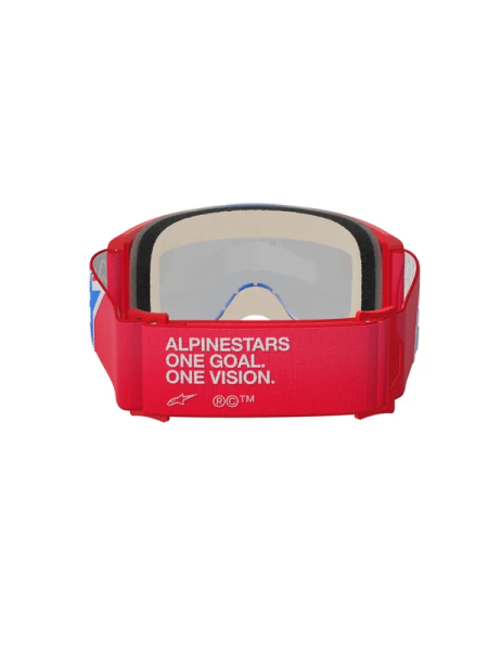 Ochelari Alpinestars Vision 5 Corp Red / Mirror-Blue-2