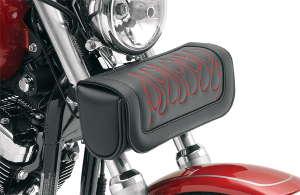 Highwayman Tattoo Tool Pouch Black, Red, 5, nordicamoto.ro
