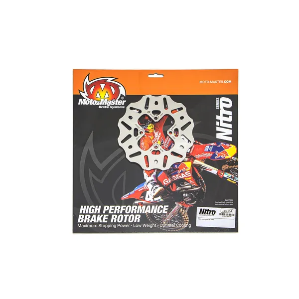 Nitro Series Brake Disc Silver-0