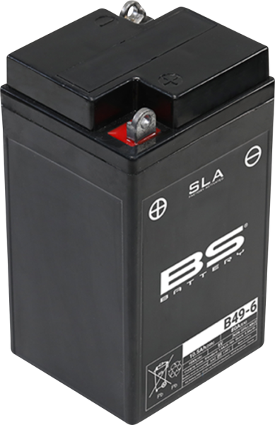Sla Factory-activated Agm Maintenance-free Batteries Black 