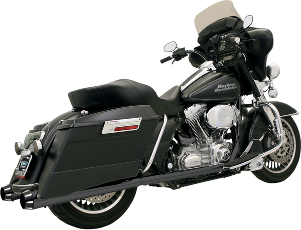 Megaphone Slip-on Mufflers Black, 1, nordicamoto.ro