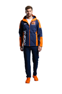 Geaca KTM Replica Team Hardshell Orange Navy-2