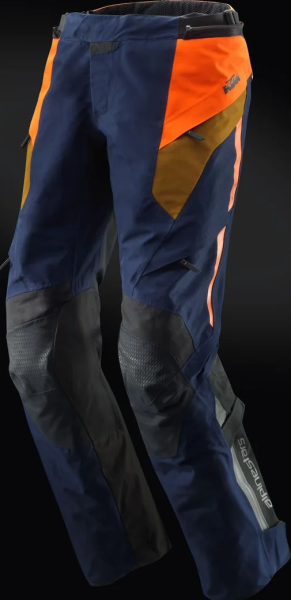 Pantaloni KTM Vast GORE-TEX Albastru/Portocaliu/Negru-0