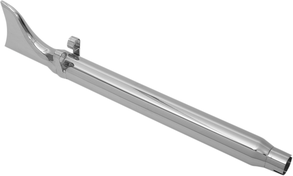 Fishtail Muffler Chrome, 1, nordicamoto.ro