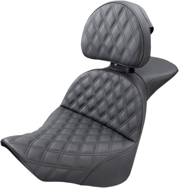 Explorer Lattice Stitch Seat Black, 1, nordicamoto.ro