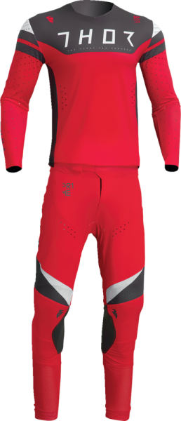 Tricou Thor Prime Rival Charcoal/Red-1