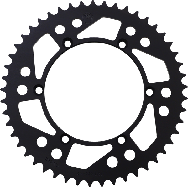 MOOSE RACING Rear Aluminum Sprocket Black, 4, nordicamoto.ro