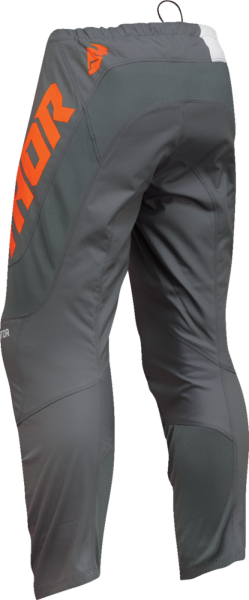 Pantaloni Thor  Sector Checker Gray/Orange-2