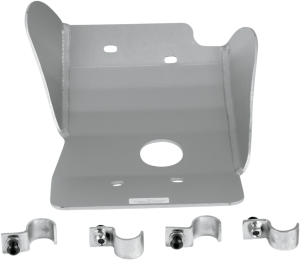 Placă de protecție din aluminiu MOOSE RACING (argintie), 1, nordicamoto.ro