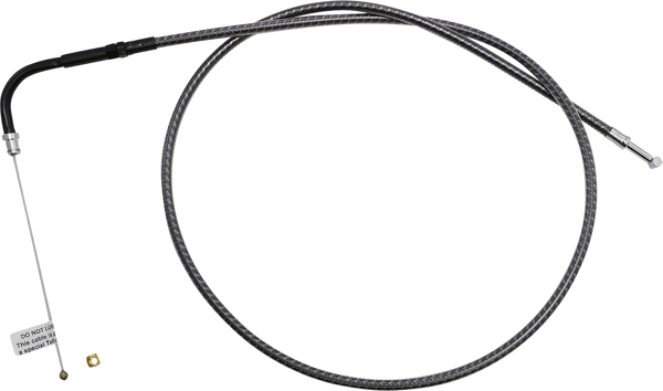 Karbonfibr Braided Throttle/idle Cable Black, 1, nordicamoto.ro