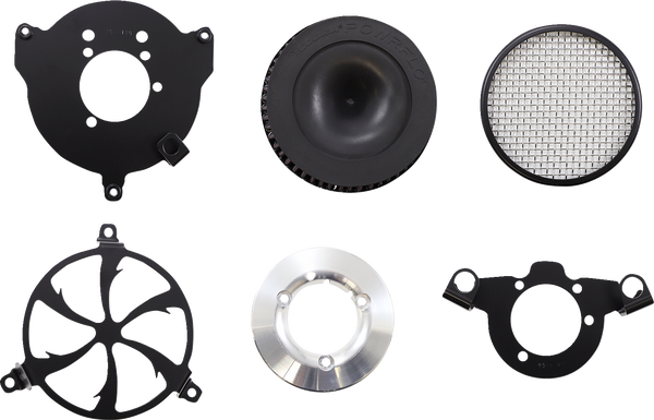 Air Cleaner Kit Black, 2, nordicamoto.ro