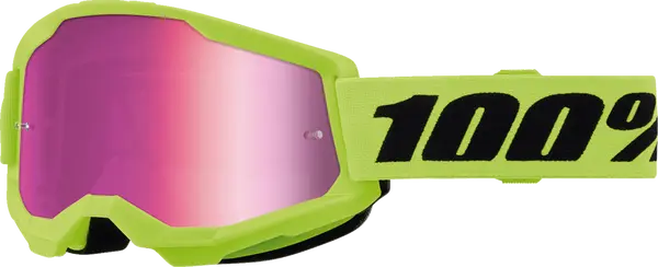 Ochelari Copii 100% Strata 2 Yellow/Green-0