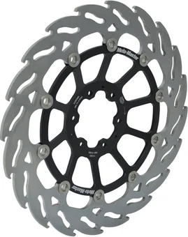 Brake Rotor Floating Flame Black Black, 2, nordicamoto.ro