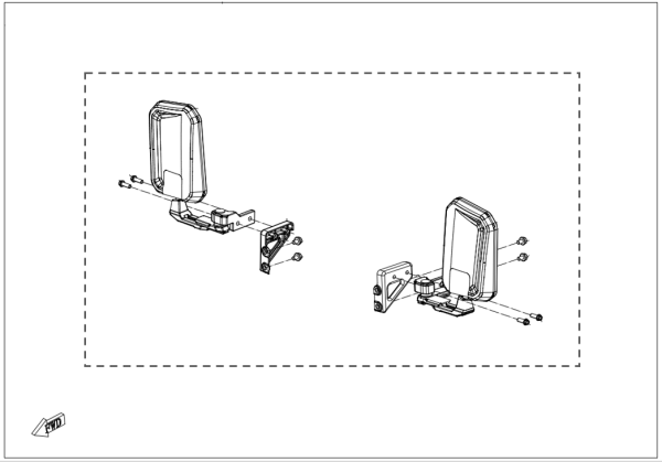 SET OGLINZI LATERALE UTV CFMOTO UFORCE 600 / 800XL, 4, nordicamoto.ro
