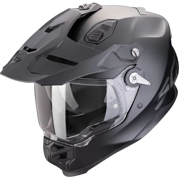 Casca enduro/adventure SCORPION ADF-9000 AIR SOLID S Gri Ciment, 4, nordicamoto.ro
