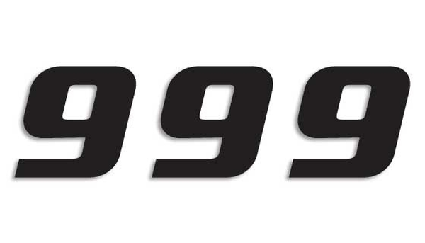 One Series Numbers Black, 1, nordicamoto.ro