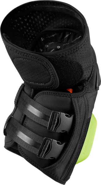 Genunchiere Icon Cloverleaf 2 Black/Hi-Vis Yellow-6