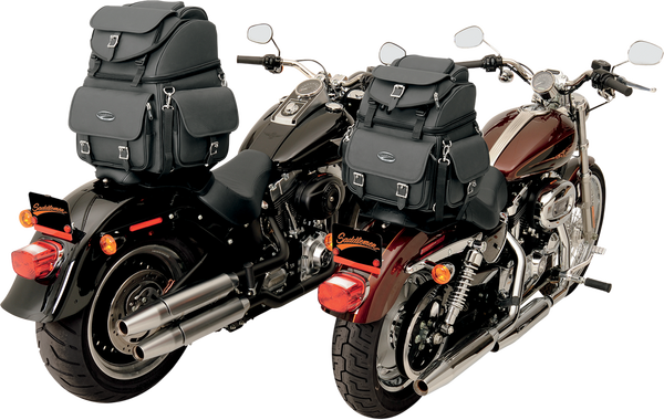 Br3400ex Combination Backrest, Backseat, And Sissy Bar Bag Black, 2, nordicamoto.ro