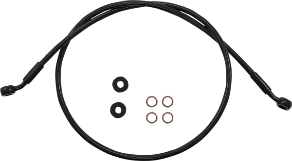 Xr Stainless Dot Brake Line Kit Black, Black Pearl Oversize [+102 mm (4'')], 1, nordicamoto.ro