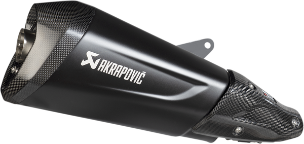 Slip-on Line Muffler Scooter Black -0