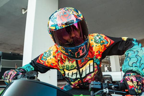 ICON Airform Scatterbrain Mips Helmet Multi , 5, nordicamoto.ro