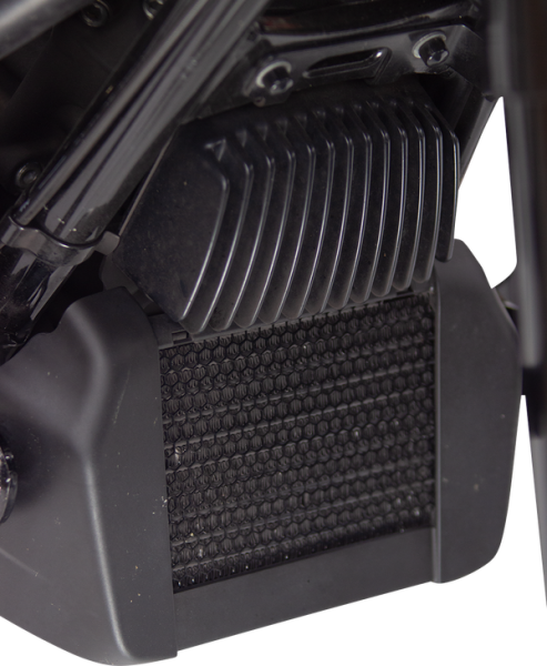 Oil Cooler Guard Black, 4, nordicamoto.ro