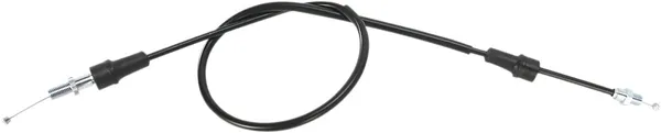 MOOSE RACING Black Vinyl Throttle Cable Black 