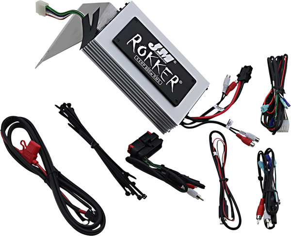 Rokker® Xxr 800w 4-channel Dsp Programmable Amplifier Kit, 1, nordicamoto.ro
