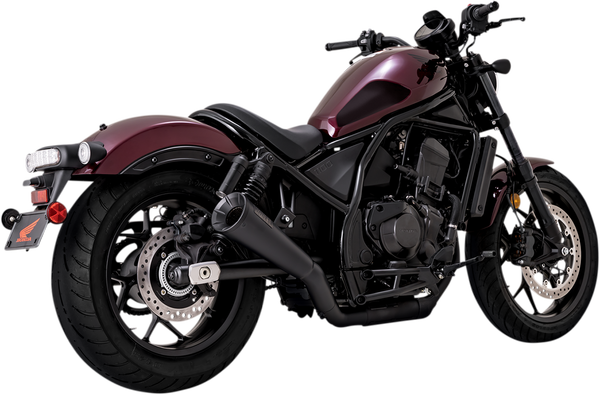 Upsweep Slip-on Muffler Matte Black, 1, nordicamoto.ro