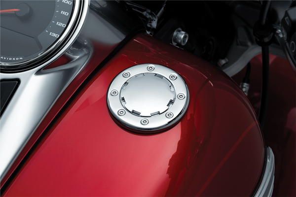 Flush-mount Gas Cap Chrome, 2, nordicamoto.ro