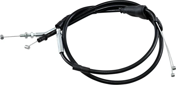 Cablu de accelerație din vinil negru, model standard negru, 1, nordicamoto.ro